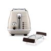 Delonghi Icona Vintage CTOV2103.BG Ekmek Kızartma Makinesi Krem