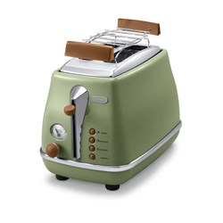 Delonghi Icona Vintage Ekmek Kızartma Makinesi CTOV2103.GR Yeşil