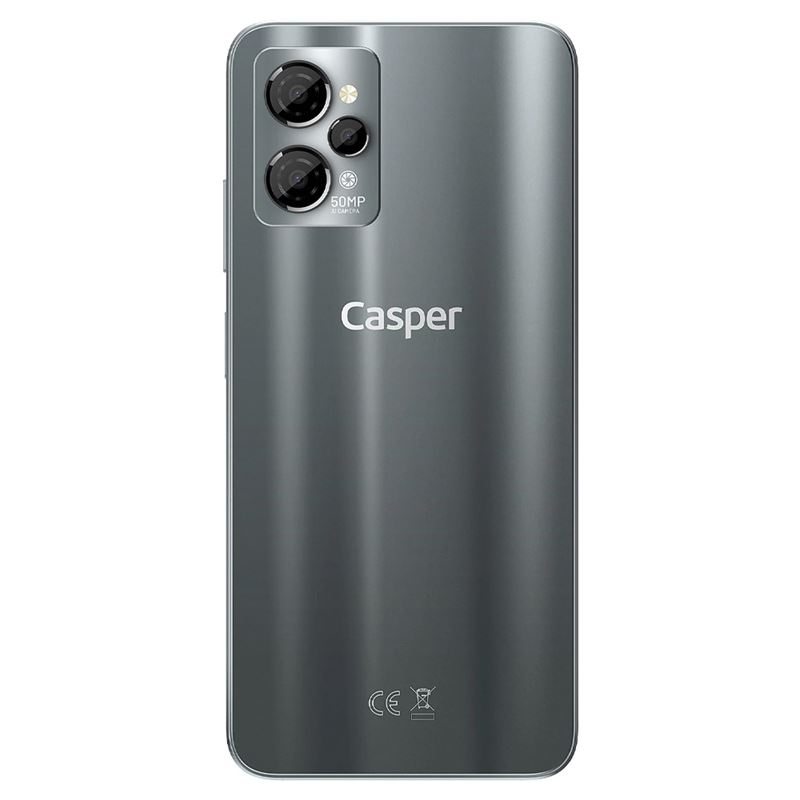Casper Via X30 Plus 8/256 GB Akıllı Telefon Platin Antrasit