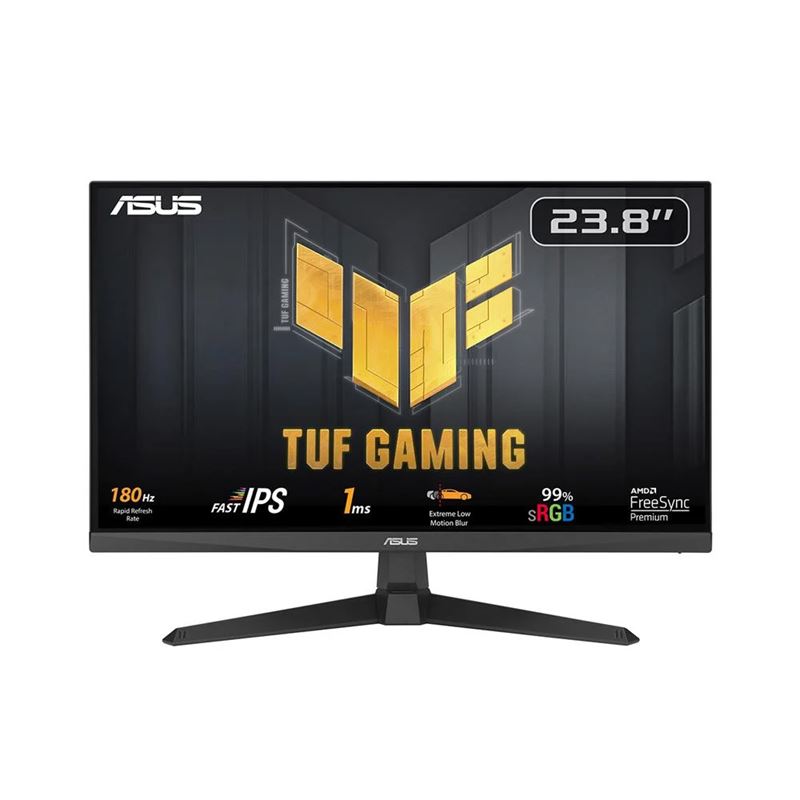 Asus Tuf VG249Q3A 24" Full HD G-SYNC IPS 1ms 180Hz Gaming Monitör Siyah