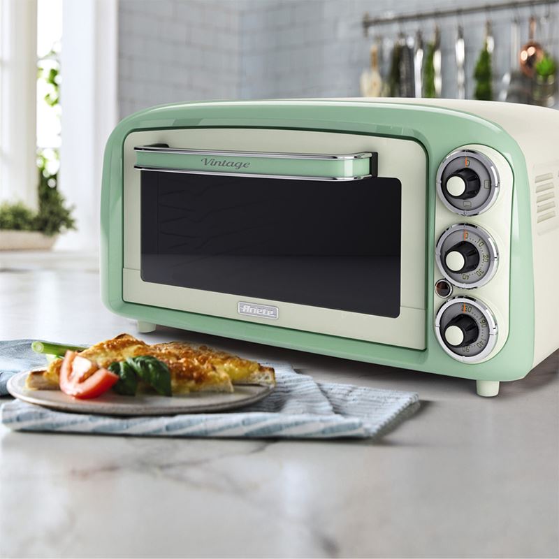 Ariete Vintage Mini Fırın Yeşil 0979/04