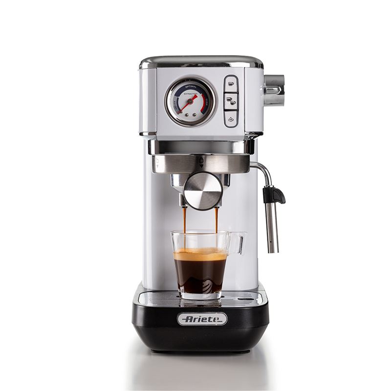 Ariete Moderna Espresso Slim Kahve Makinesi Beyaz 1381/14