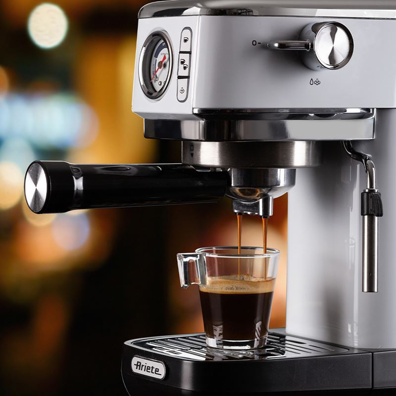 Ariete Moderna Espresso Slim Kahve Makinesi Beyaz 1381/14