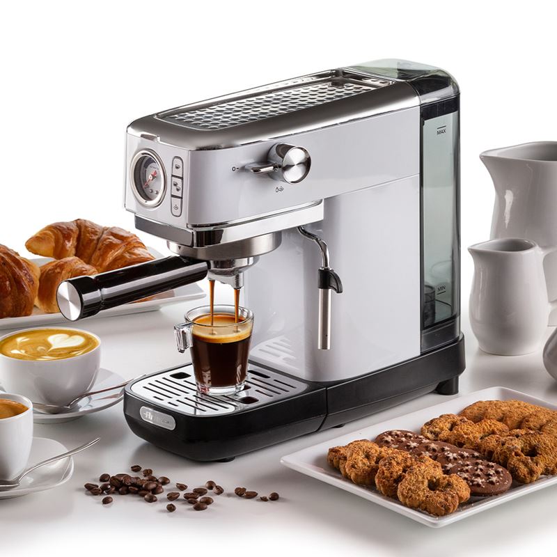 Ariete Moderna Espresso Slim Kahve Makinesi Beyaz 1381/14