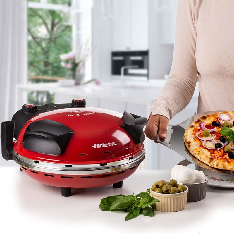Ariete Pizza Fırını Kırmızı 0909/10
