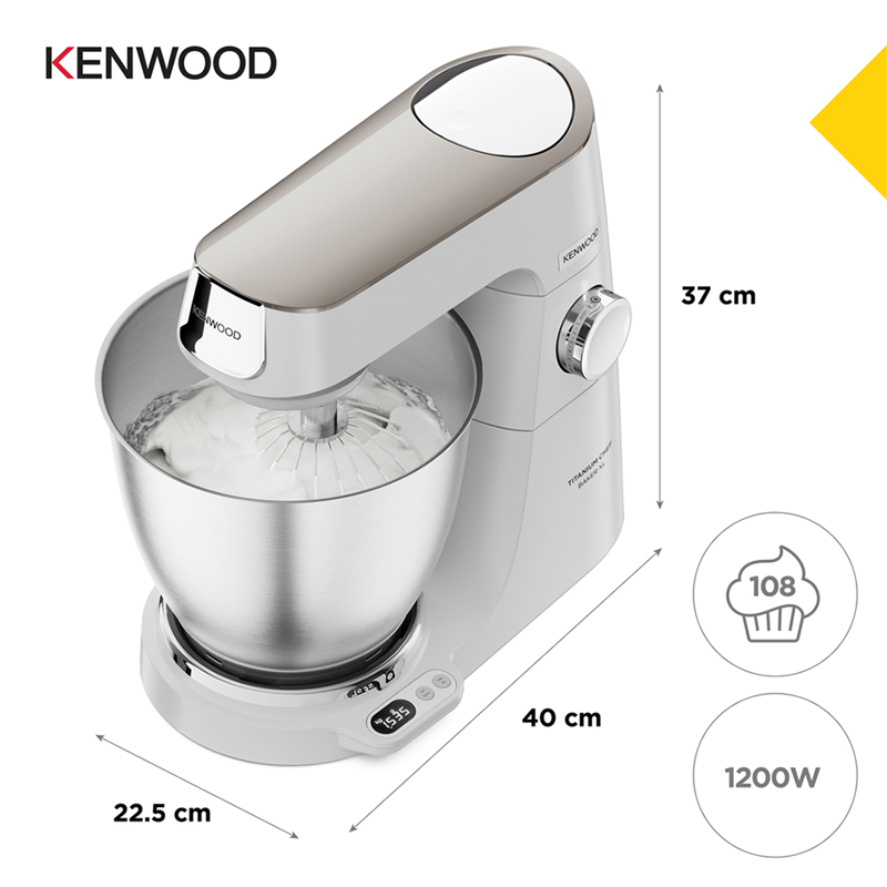 Kenwood Chef Baker Mutfak Şefi KVL65.001WH