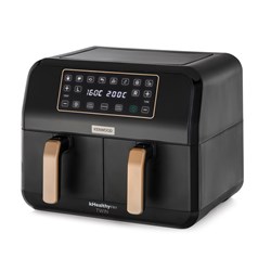 Kenwood Dual Airfryer BK Copper Çift Pişirme Hazneli HFP70.000BK