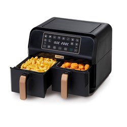 Kenwood Dual Airfryer BK Copper Çift Pişirme Hazneli HFP70.000BK