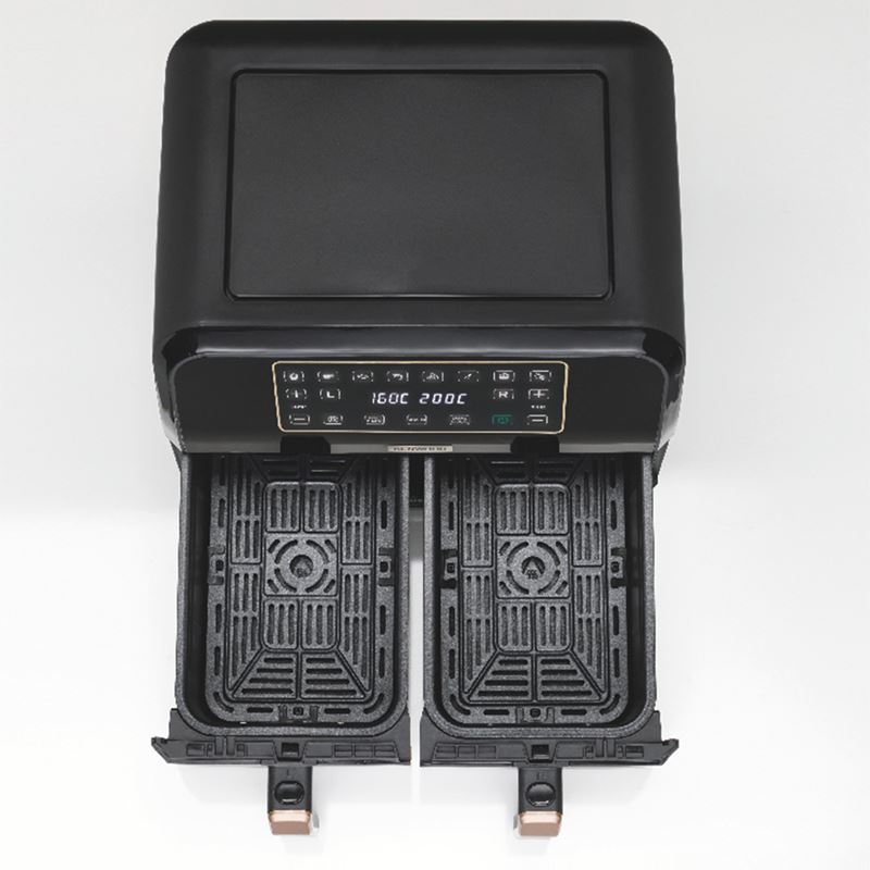 Kenwood Dual Airfryer BK Copper Çift Pişirme Hazneli HFP70.000BK