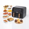 Kenwood Dual Airfryer BK Copper Çift Pişirme Hazneli HFP70.000BK