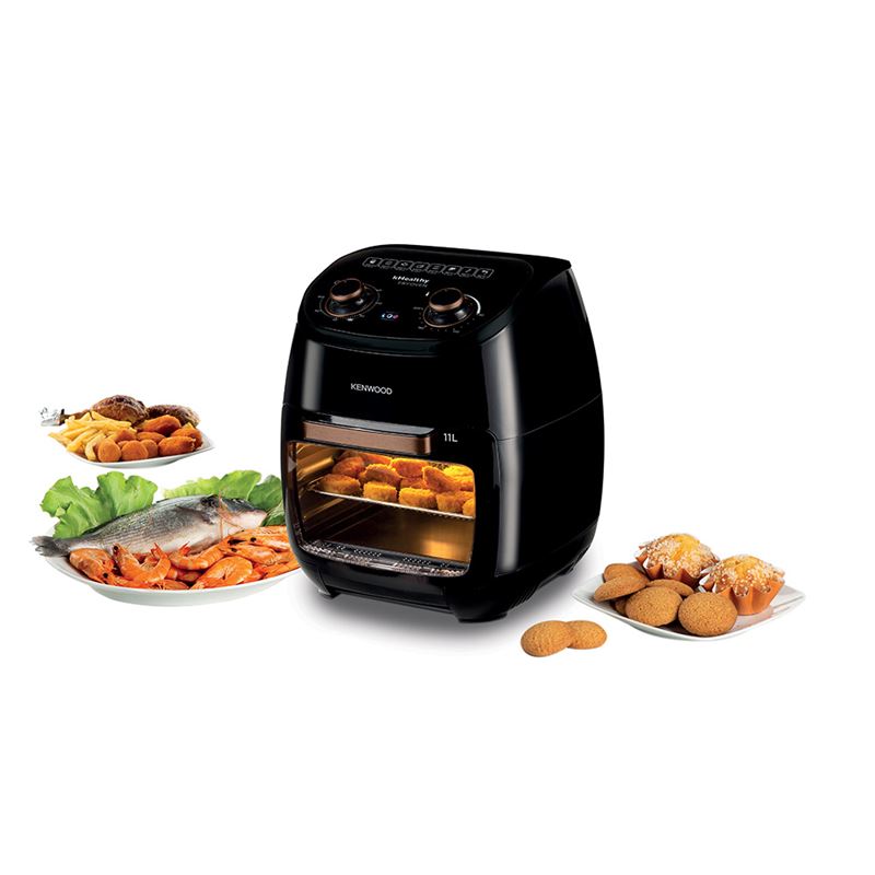 Kenwood Airfryer + Fırın 11 L Kapasiteli HFP90.000BK