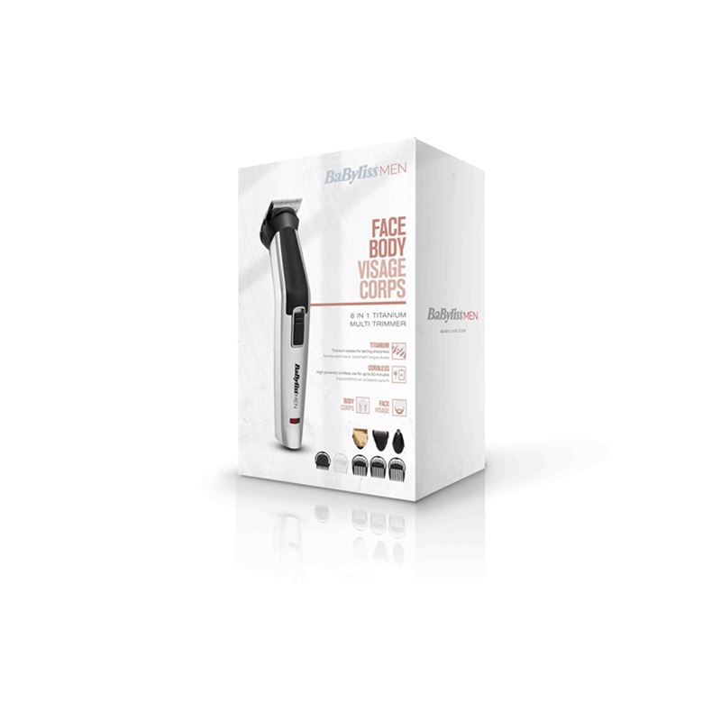 Babyliss MT726E 8 Başlıklı Yüz  Vücut 8'i 1 Arada Erkek Bakım Seti