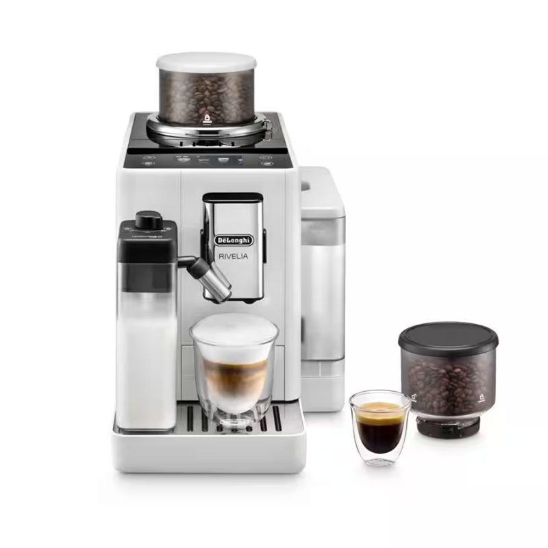 Delonghi Rivelia EXAM440.55.W Beyaz Tam Otomatik Espresso Makinesi