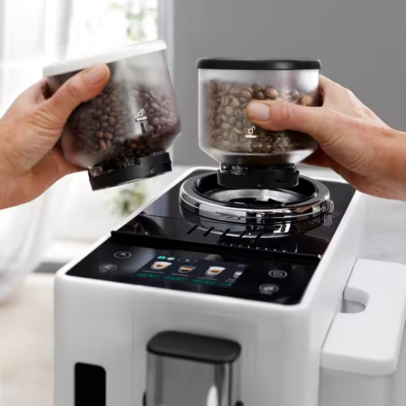Delonghi Rivelia EXAM440.55.W Beyaz Tam Otomatik Espresso Makinesi