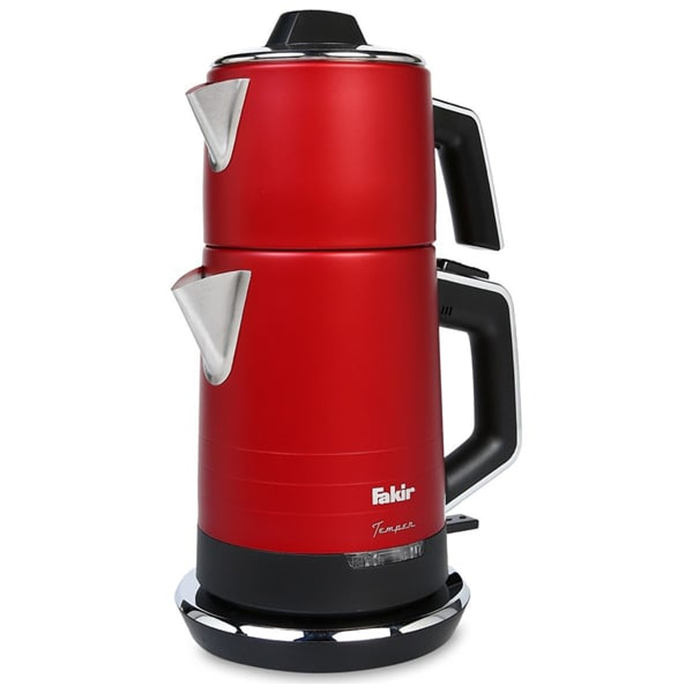 Fakir Temper Kırmızı 1800 W &#199;elik &#199;ay Makinesi