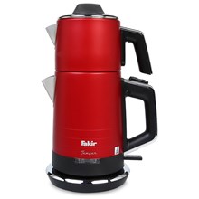 Fakir Temper Kırmızı 1800 W Çelik Çay Makinesi ürün görseli