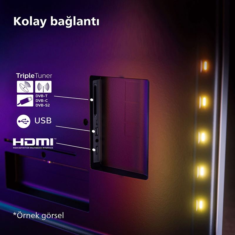 Philips 43PUS8309 4K Ultra HD 43" 109 Ekran Uydu Alıcılı Smart LED TV