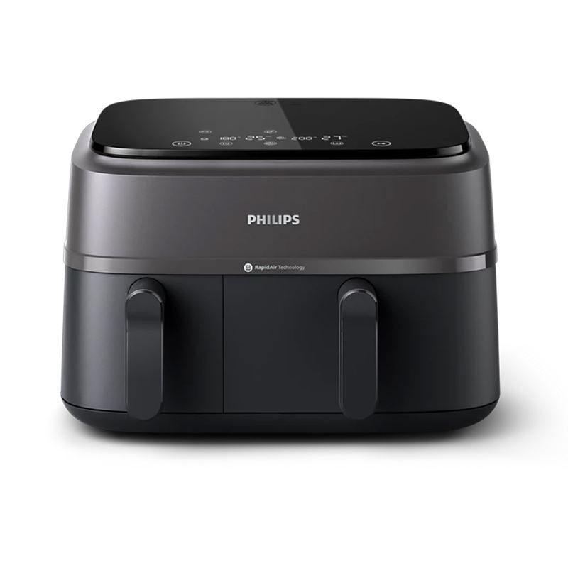 Philips Airfryer 3000 Serisi NA350/00 Çift Hazneli 9 L Yağsız Fritöz