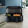 Philips Airfryer 3000 Serisi NA350/00 Çift Hazneli 9 L Yağsız Fritöz