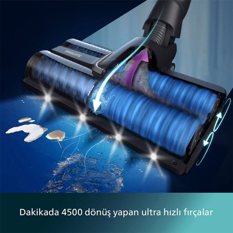 Philips Aqua Trio XW9463/11 Islak Kuru Şarjlı Dikey Süpürge