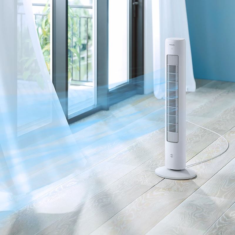 Philips 5000 Serisi CX5535/00 Beyaz Kule Tipi Fanlı Vantilatör