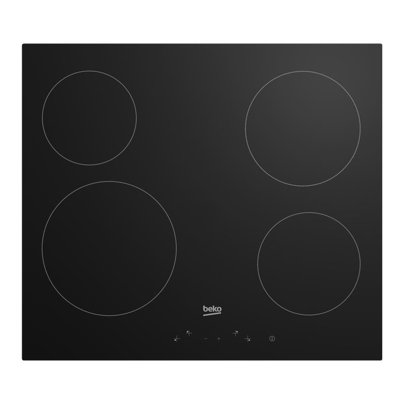 Beko BOV 645 ST Siyah Vitroseramik Elektrikli Ankastre Ocak