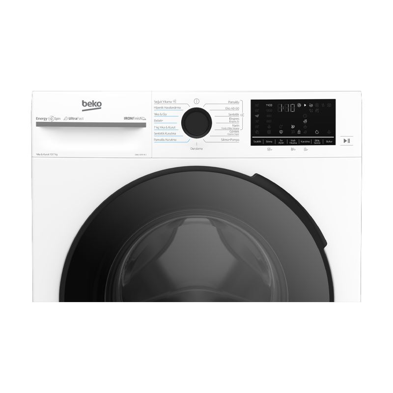 Beko CMX 1070 YK I 1200 Devir 10 Kg Kurutmalı Çamaşır Makinesi