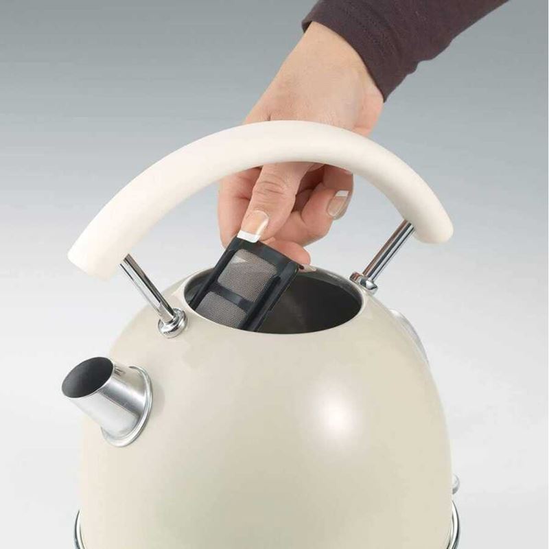 Ariete Vintage Bej 2000 W 1.7 L Çelik Kettle 2877/03
