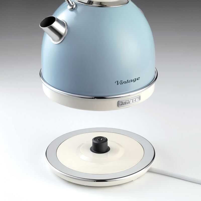 Ariete Vintage Mavi 2000 W 1.7 L Çelik Kettle 2877/05