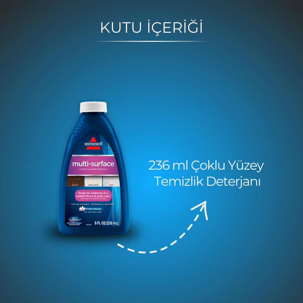 Bissell Crosswave 3İn1 Dikey Süpürge 17132 | Jebinde