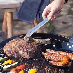 Rösle Barbekü Kavisli Izgara Maşası