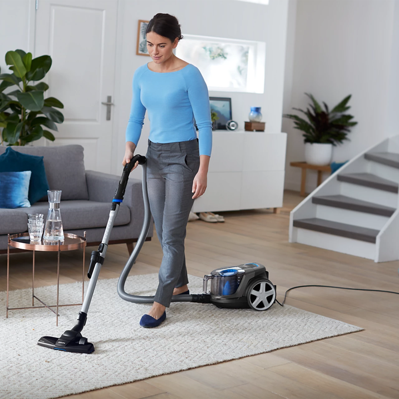 Philips PowerPro City FC9332/07 750 W Toz Torbasız Süpürge Philips HD7301 Çay Makinesi Hediyeli