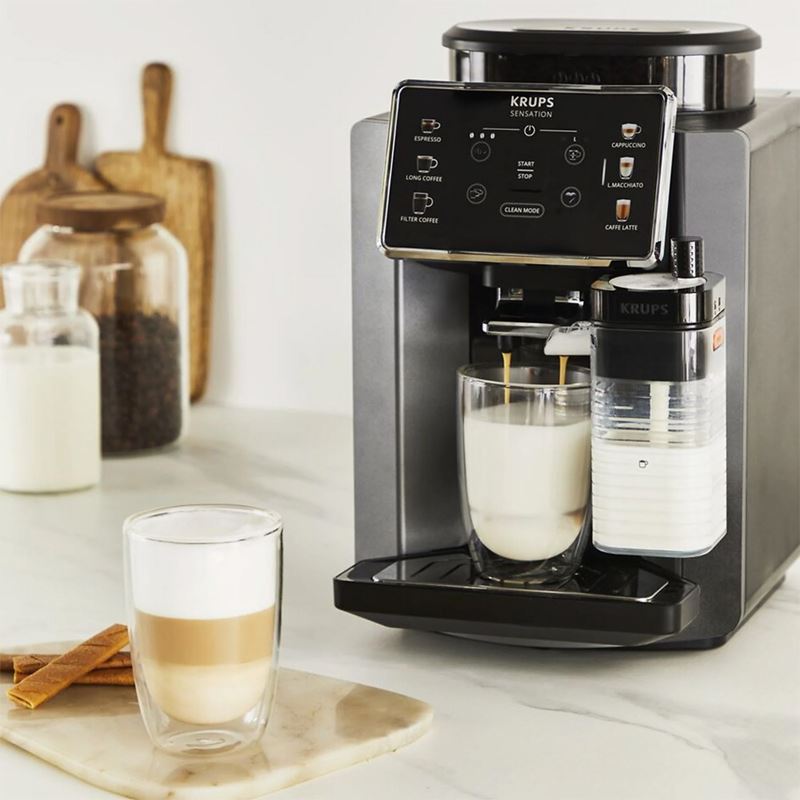 Krups Sensation Milk M90 Tam Otomatik Espresso Makinesi