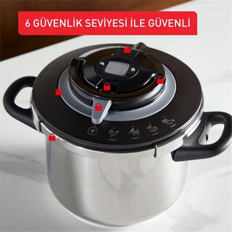 Tefal Clipso+ Chef 4.5 L Düdüklü Tencere