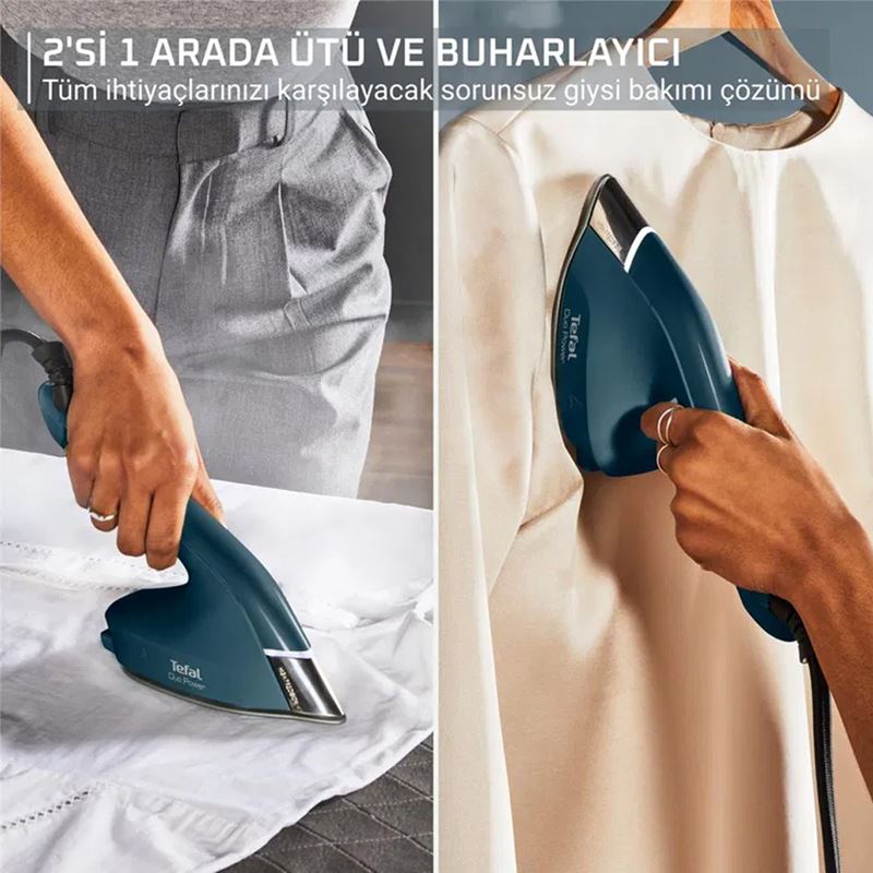 Tefal Duo Power 2in1 1600 W Buharlı Ütü ve Buharlı Düzleştirici