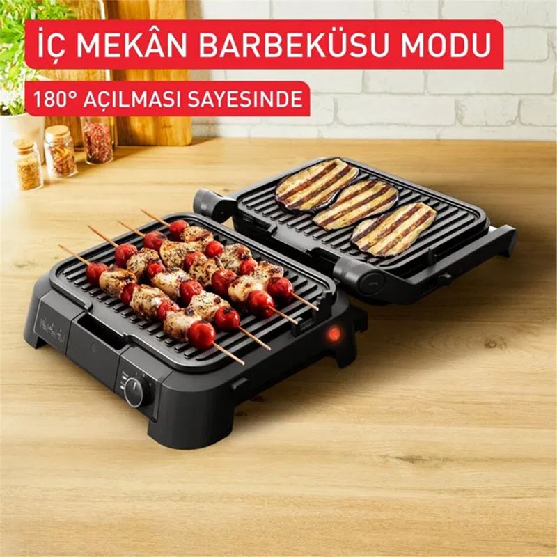 Tefal SuperGrill 3in1 Inox 2000 W Izgara ve Tost Makinesi