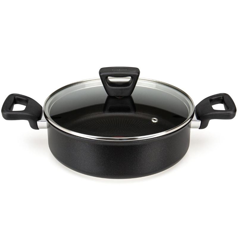 Tefal Titanium 3X Force 24 cm Kapaklı Kısa Tencere