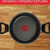 Tefal Titanium 3X Force 24 cm Kapaklı Kısa Tencere