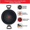 Tefal Titanium 3X Force 24 cm Kapaklı Kısa Tencere