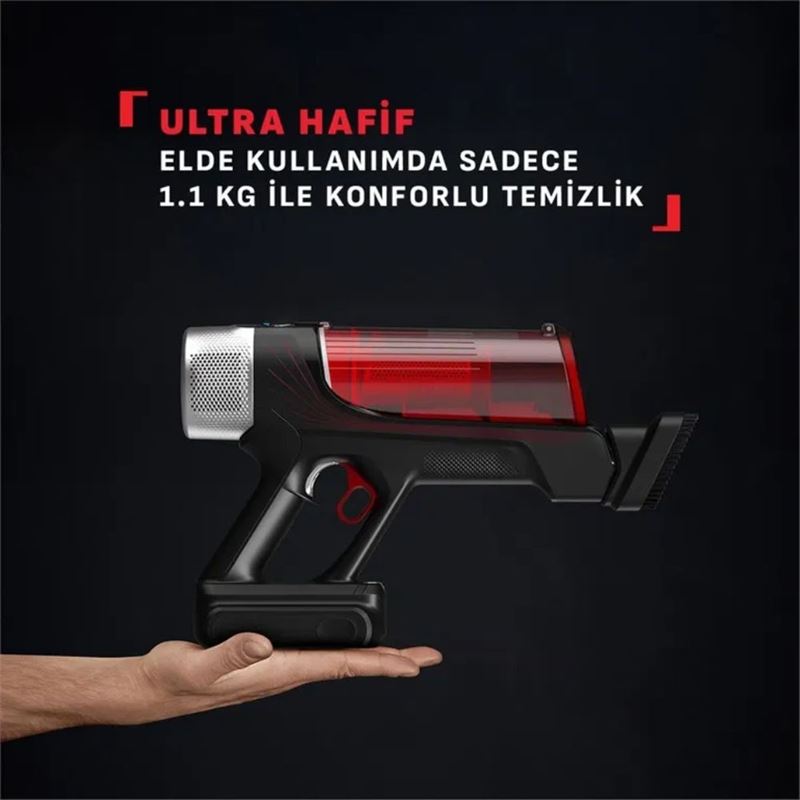 Tefal X-Force Flex 9.60 Animal Care TY2098WO Şarjlı Dikey Süpürge