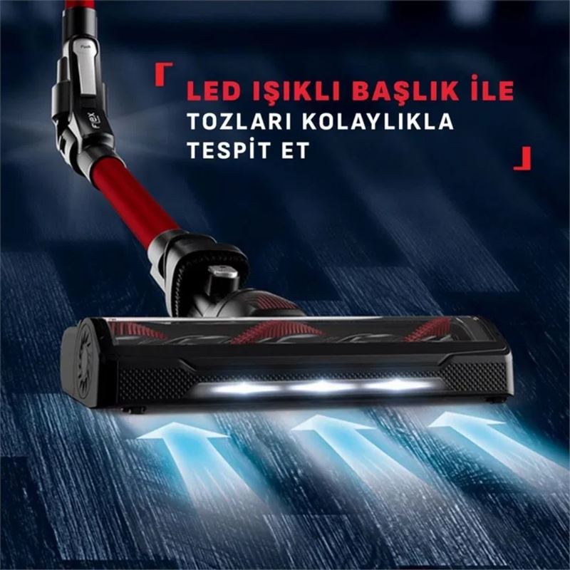Tefal X-Force Flex 9.60 Animal Care TY2098WO Şarjlı Dikey Süpürge