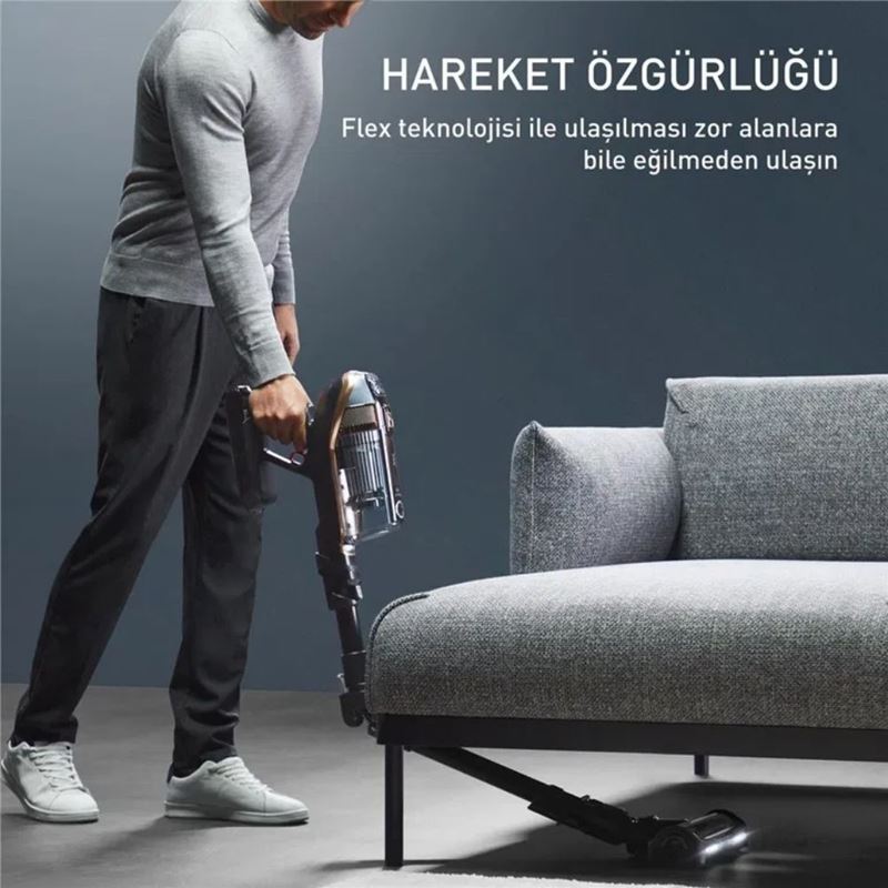Tefal X-Force Flex 15.60 Animal TY99F1 Şarjlı Dikey Süpürge