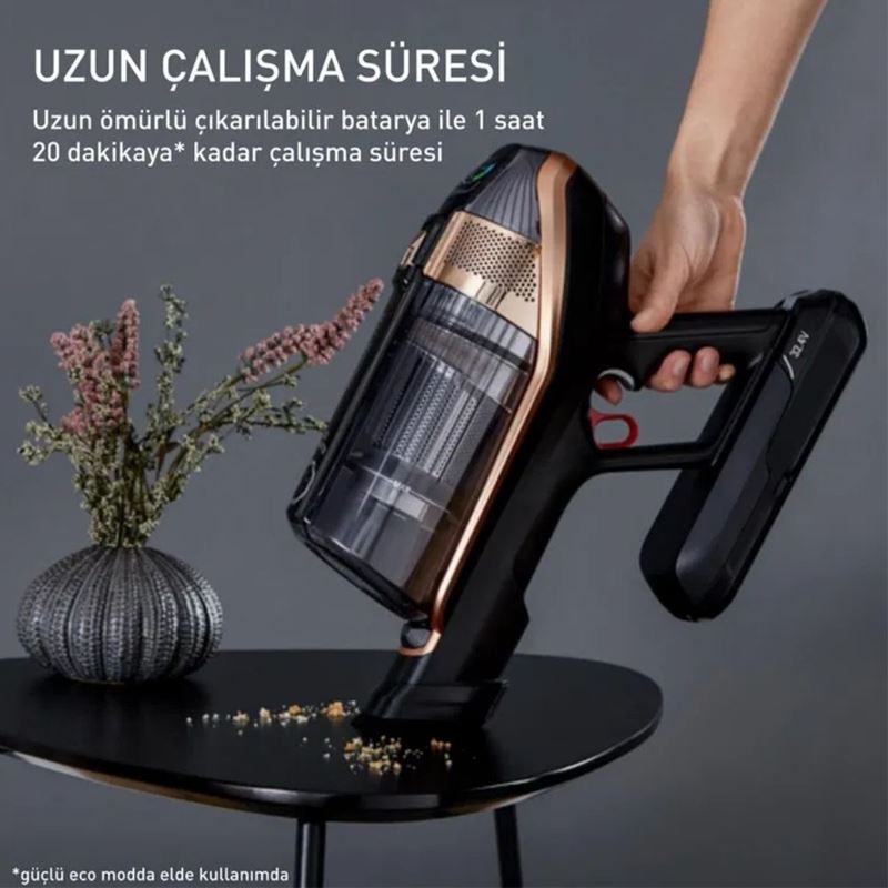 Tefal X-Force Flex 15.60 Animal TY99F1 Şarjlı Dikey Süpürge