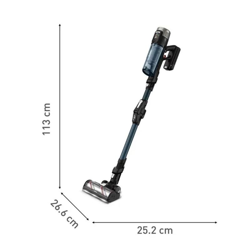 Tefal X-Force Flex 13.60 Allergy Aqua TY9AC Aerospin Şarjlı Dikey Süpürge