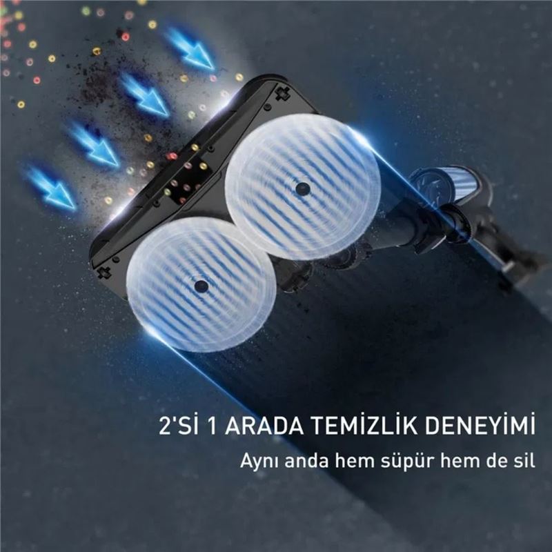 Tefal X-Force Flex 14.80 Aqua TY9BC1WO Islak Kuru Şarjlı Dikey Süpürge