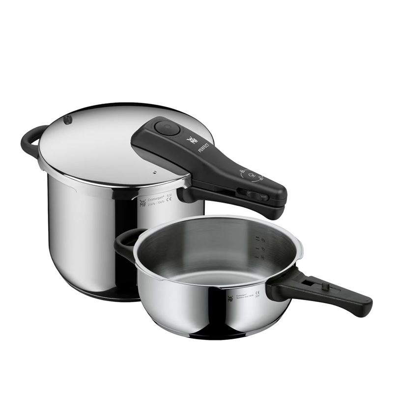 WMF Perfect 6.5 L + 3 L Düdüklü Tencere Seti 1512001166