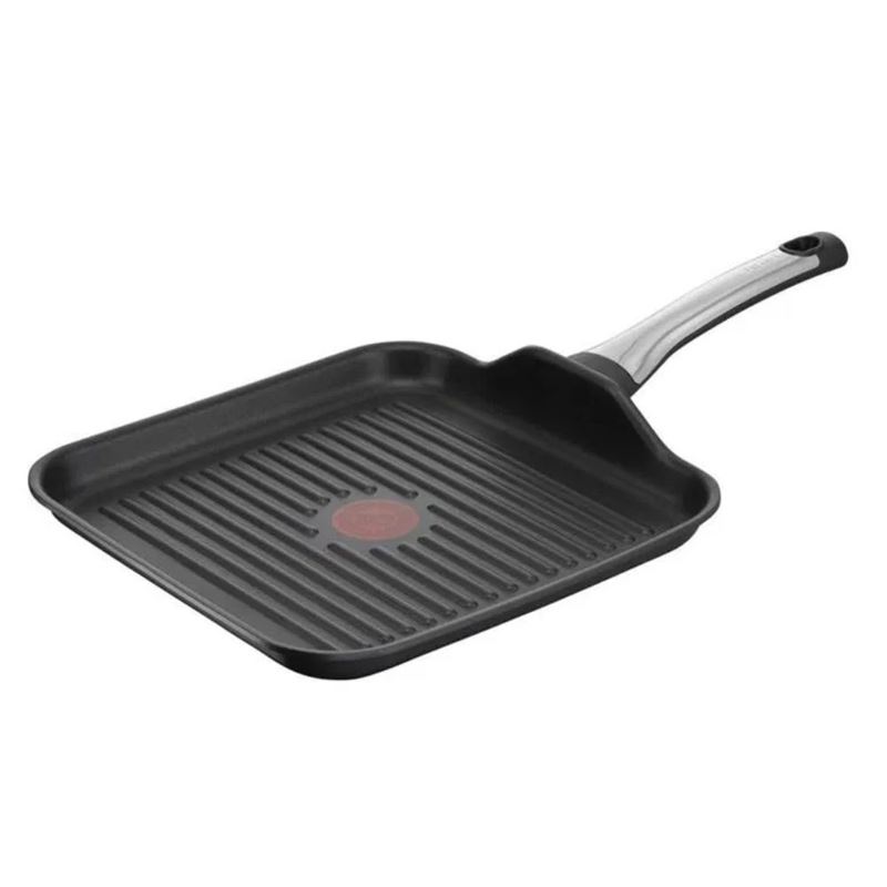Tefal Titanyum 1X Excellence İndüksiyon Tabanlı Kare 26 cm Izgara Tavası