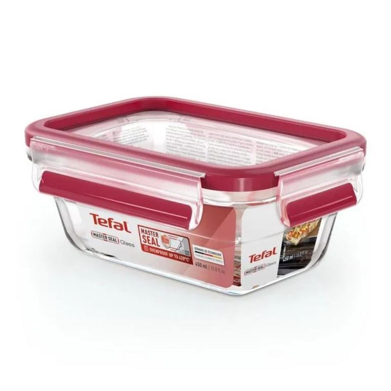 Tefal MasterSeal Fresh Fırınlanabilir Cam Saklama Kabı - 0.45 L