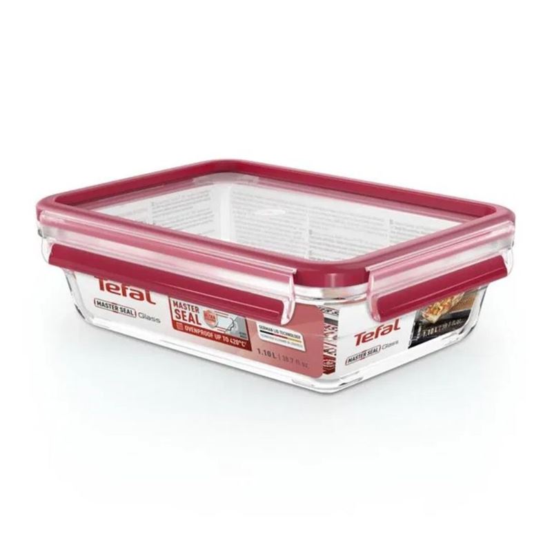 Tefal MasterSeal Fresh Fırınlanabilir Cam Saklama Kabı - 1.1 L