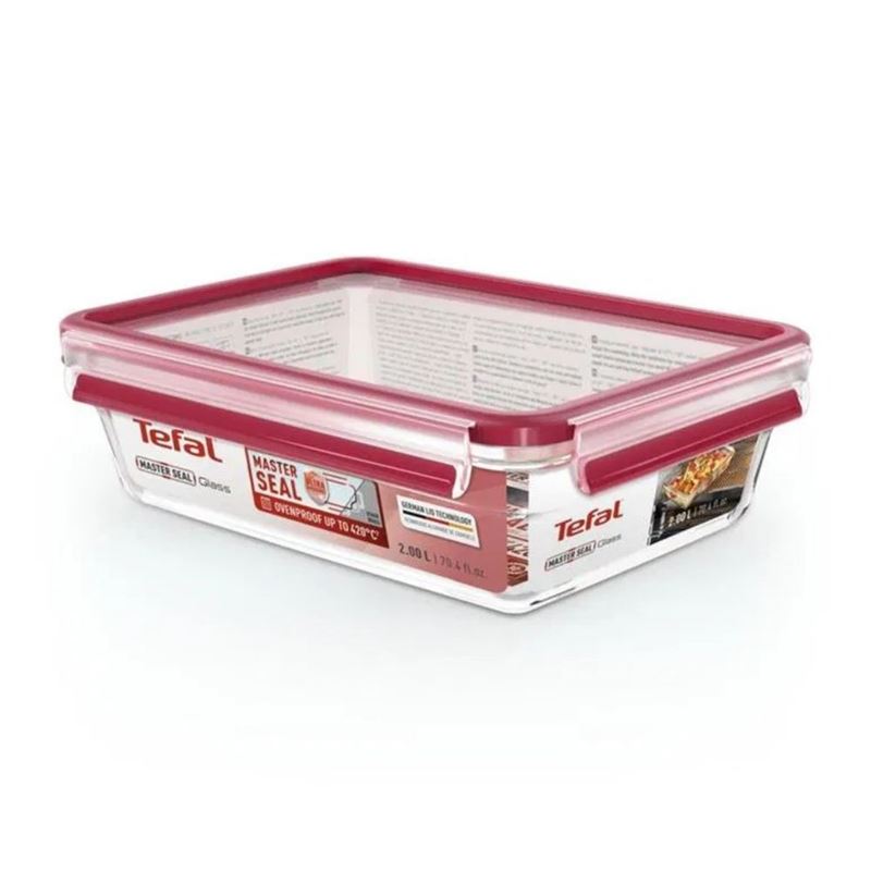 Tefal MasterSeal Fresh Fırınlanabilir Cam Saklama Kabı - 2 L